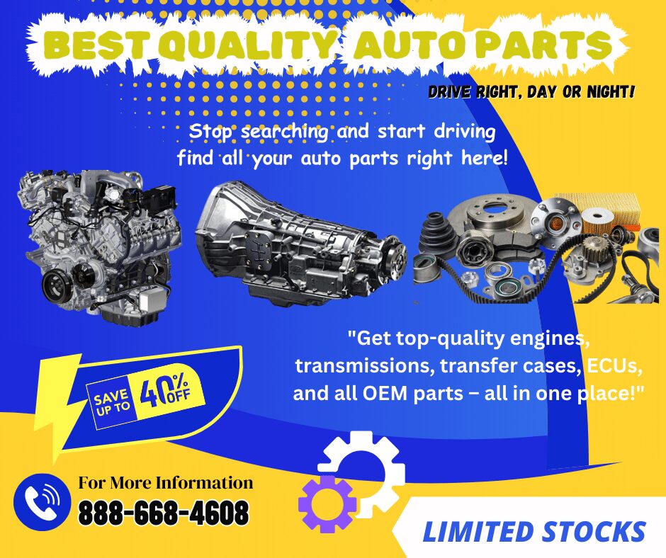 Used Auto Parts Best Quality Auto Parts At Low Prices 6505