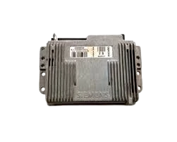 An engine control module installed in a vehicle, responsible for monitoring and optimizing engine functions."