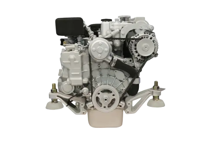 Detailed view of a 4G63 engine for sale, part of a used Mitsubishi engine lineup