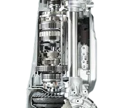 "Bentley transmission system ready for installation, ideal for luxury vehicle repair."