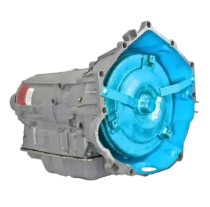 Detailed view of a used Audi manual transmission