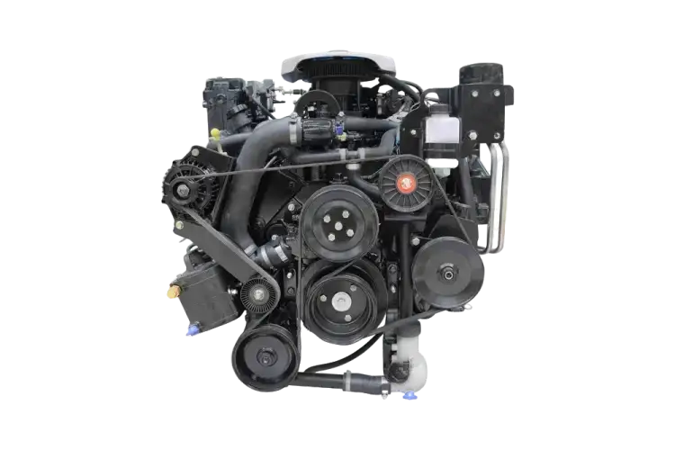 High-quality used Subaru engine in car garage